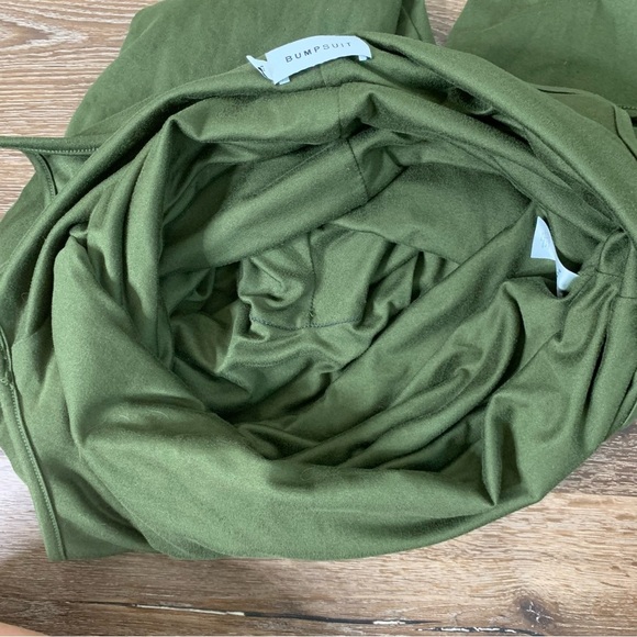 Bumpsuit Womens green the Kate maternity jumpsuit XL - Picture 9 of 9